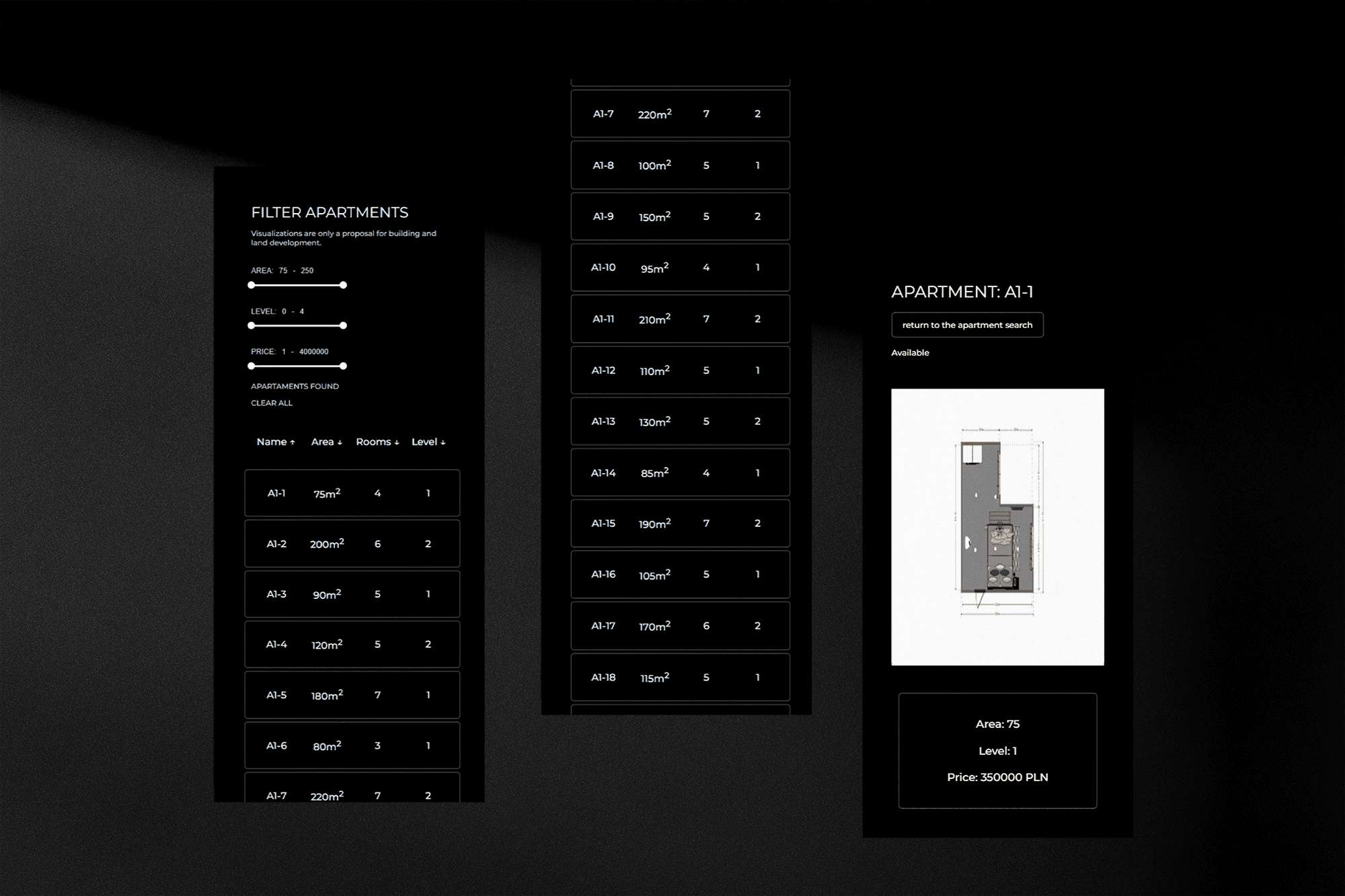 Real estate mockup